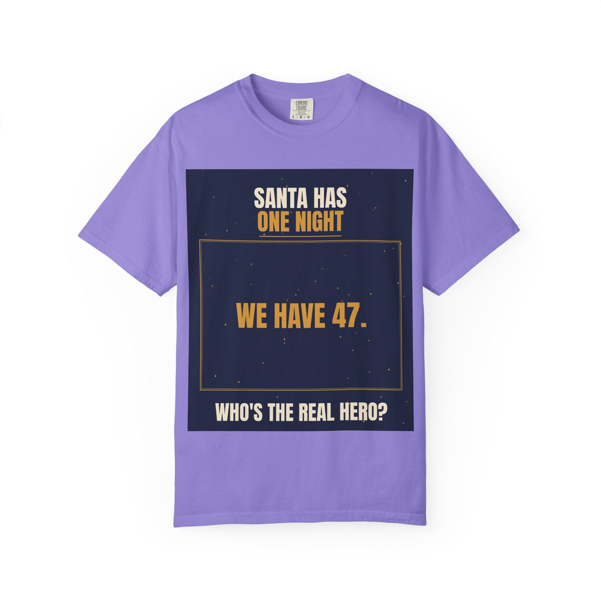 Mail Carrier T-Shirt - Santa Has One Night | Funny Mail Carrier Tee | Comfort Colors