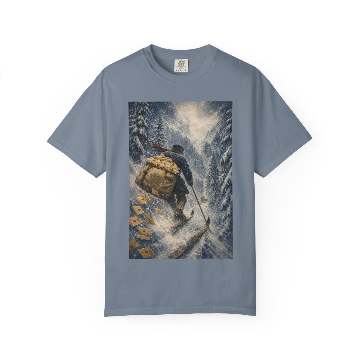 Snowshoe Thompson 1856 — Vintage Ski Mailman Shirt | Funny Mail Carrier Tee