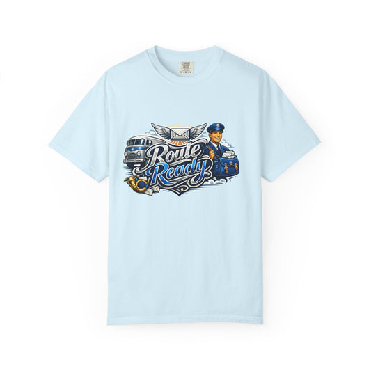 Mail Carrier T-Shirt - Route Ready | Funny Mail Carrier Tee | Comfort Colors