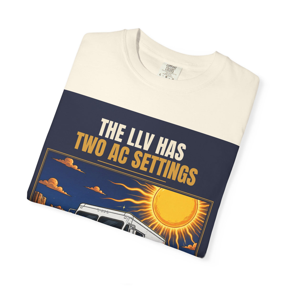 Mail Carrier T-Shirt - Two AC Settings | Funny Mail Carrier Tee | Comfort Colors