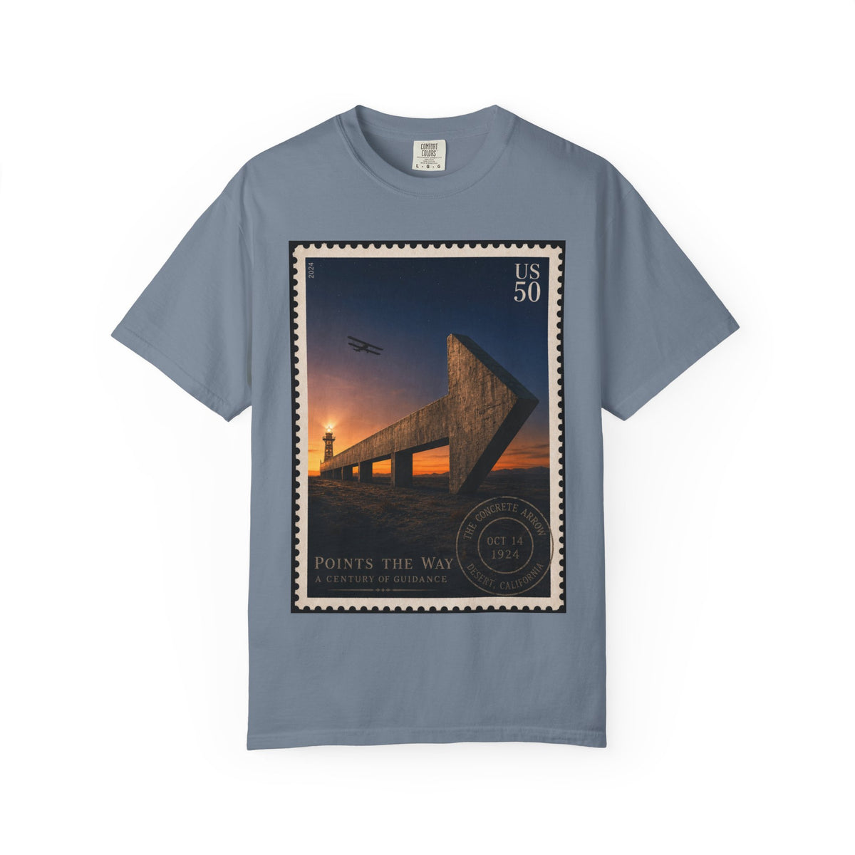 Airmail Arrows 1924 — Vintage Aviation Shirt | Funny Mail Carrier Tee