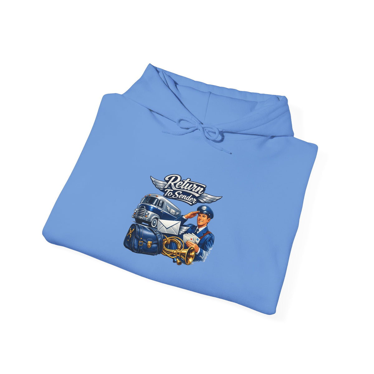 Mail Carrier Hoodie - Return to Sender | Funny Mail Carrier Hoodie | Gildan