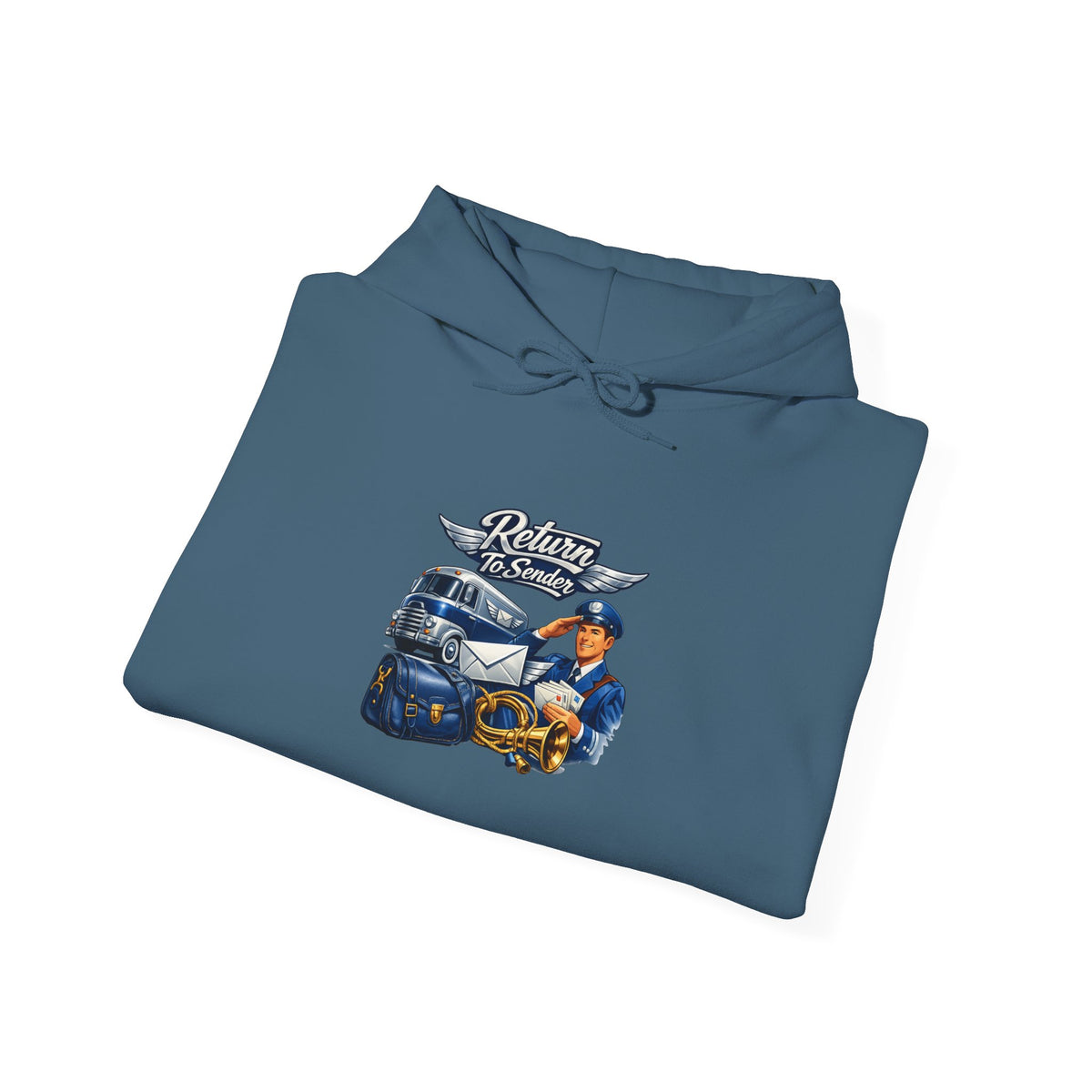 Mail Carrier Hoodie - Return to Sender | Funny Mail Carrier Hoodie | Gildan