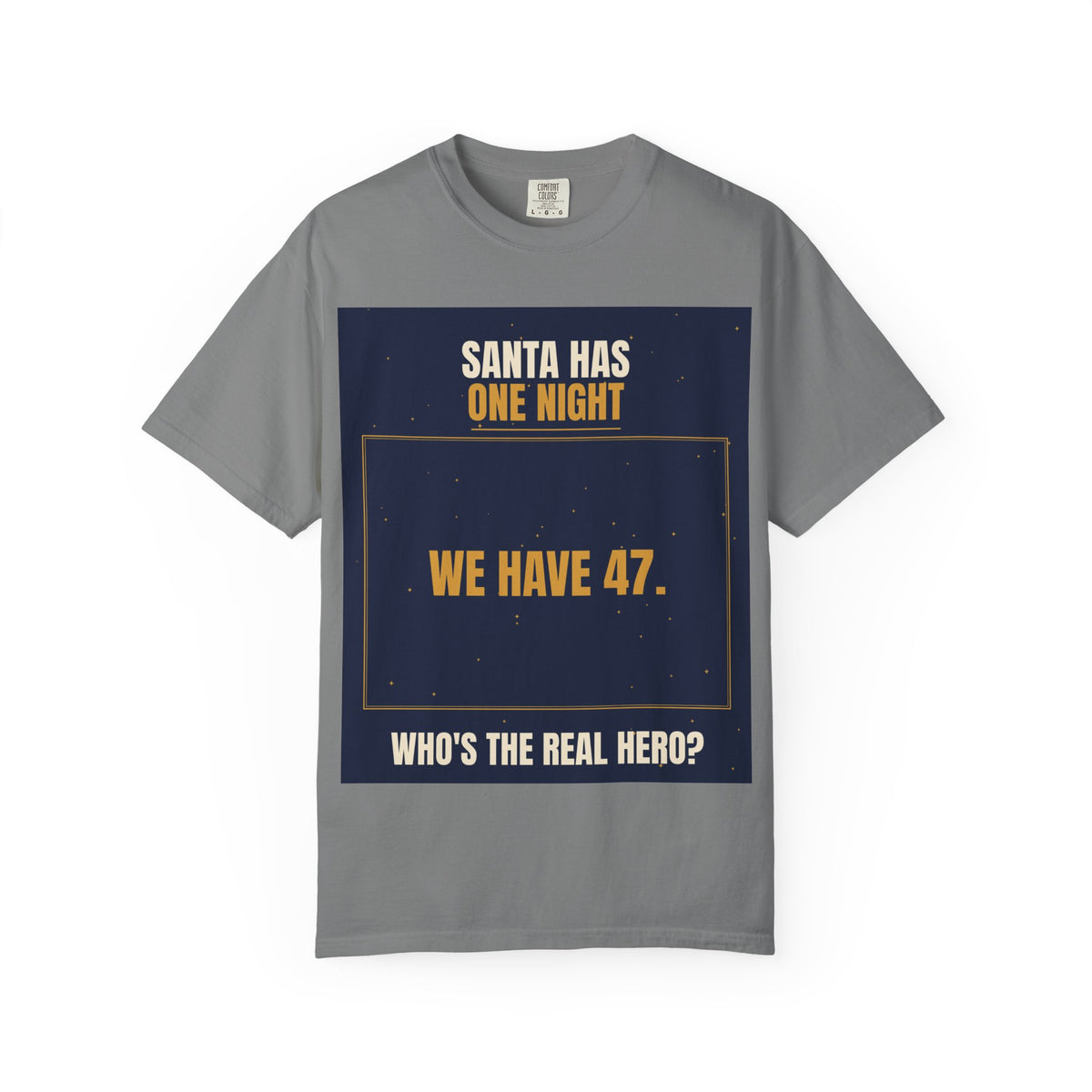 Mail Carrier T-Shirt - Santa Has One Night | Funny Mail Carrier Tee | Comfort Colors