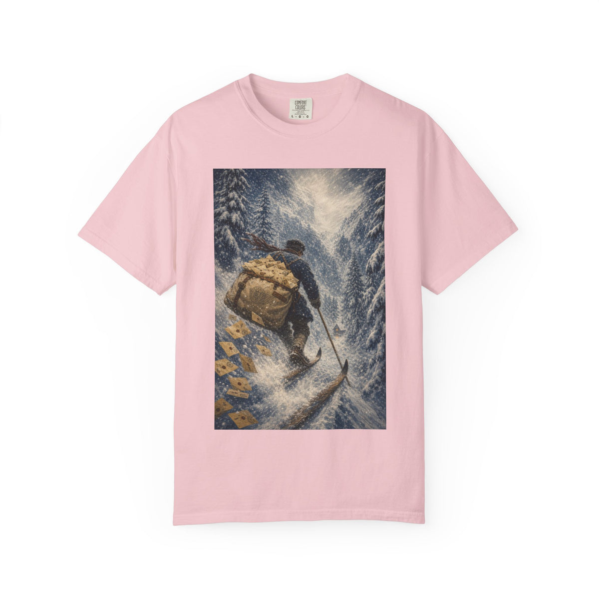 Snowshoe Thompson 1856 — Vintage Ski Mailman Shirt | Funny Mail Carrier Tee