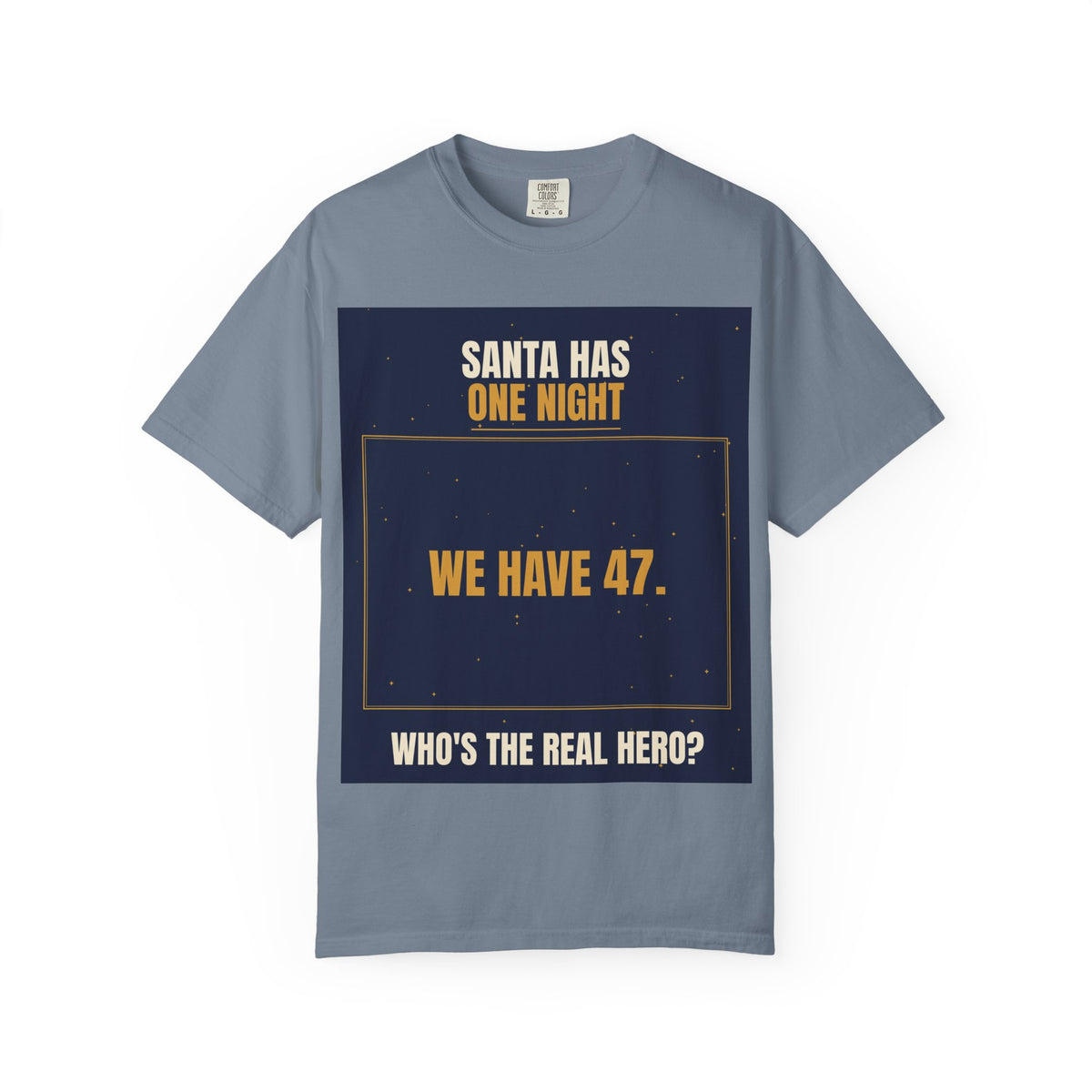 Mail Carrier T-Shirt - Santa Has One Night | Funny Mail Carrier Tee | Comfort Colors