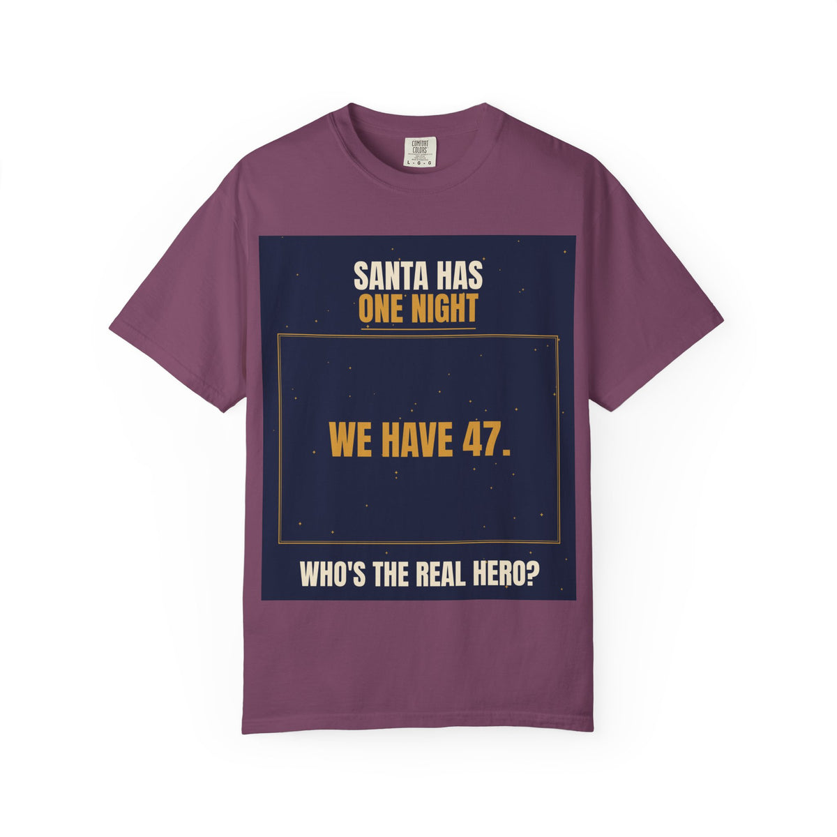 Mail Carrier T-Shirt - Santa Has One Night | Funny Mail Carrier Tee | Comfort Colors