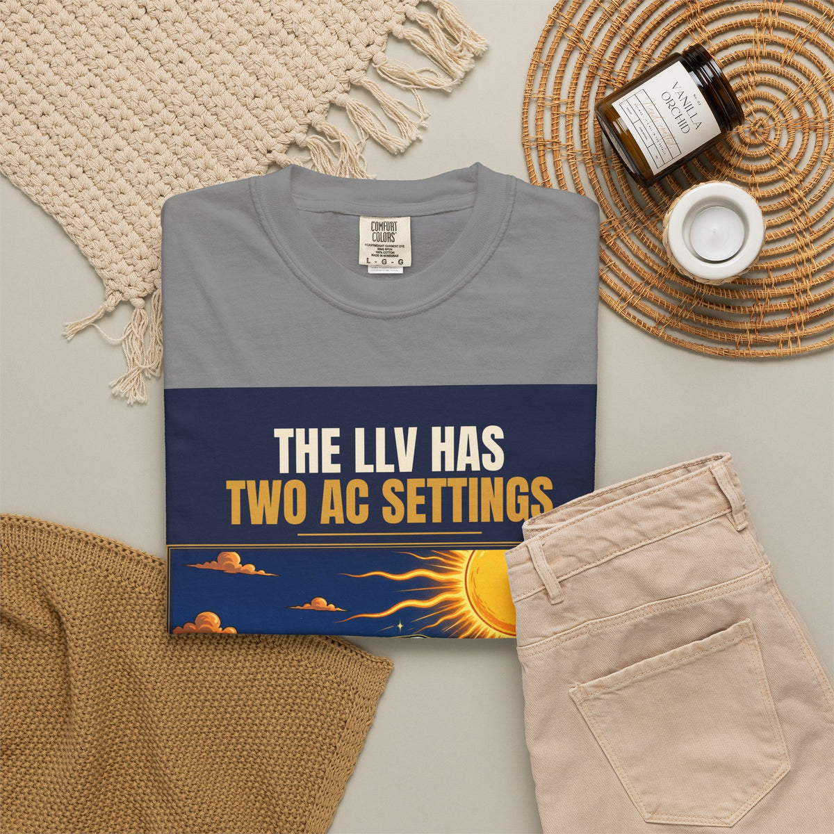 Mail Carrier T-Shirt - Two AC Settings | Funny Mail Carrier Tee | Comfort Colors