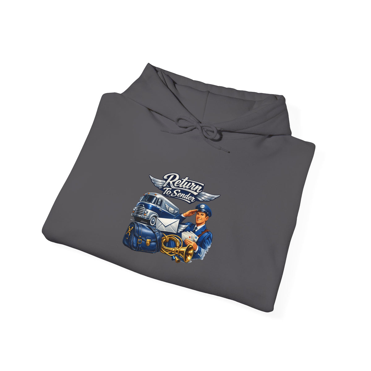 Mail Carrier Hoodie - Return to Sender | Funny Mail Carrier Hoodie | Gildan