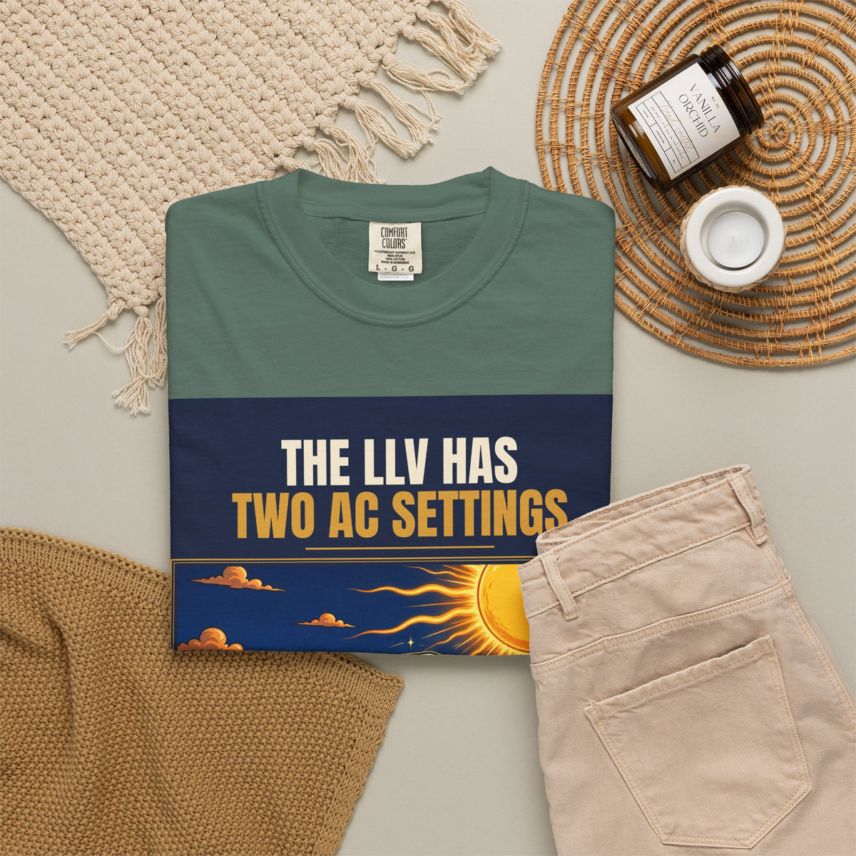 Mail Carrier T-Shirt - Two AC Settings | Funny Mail Carrier Tee | Comfort Colors