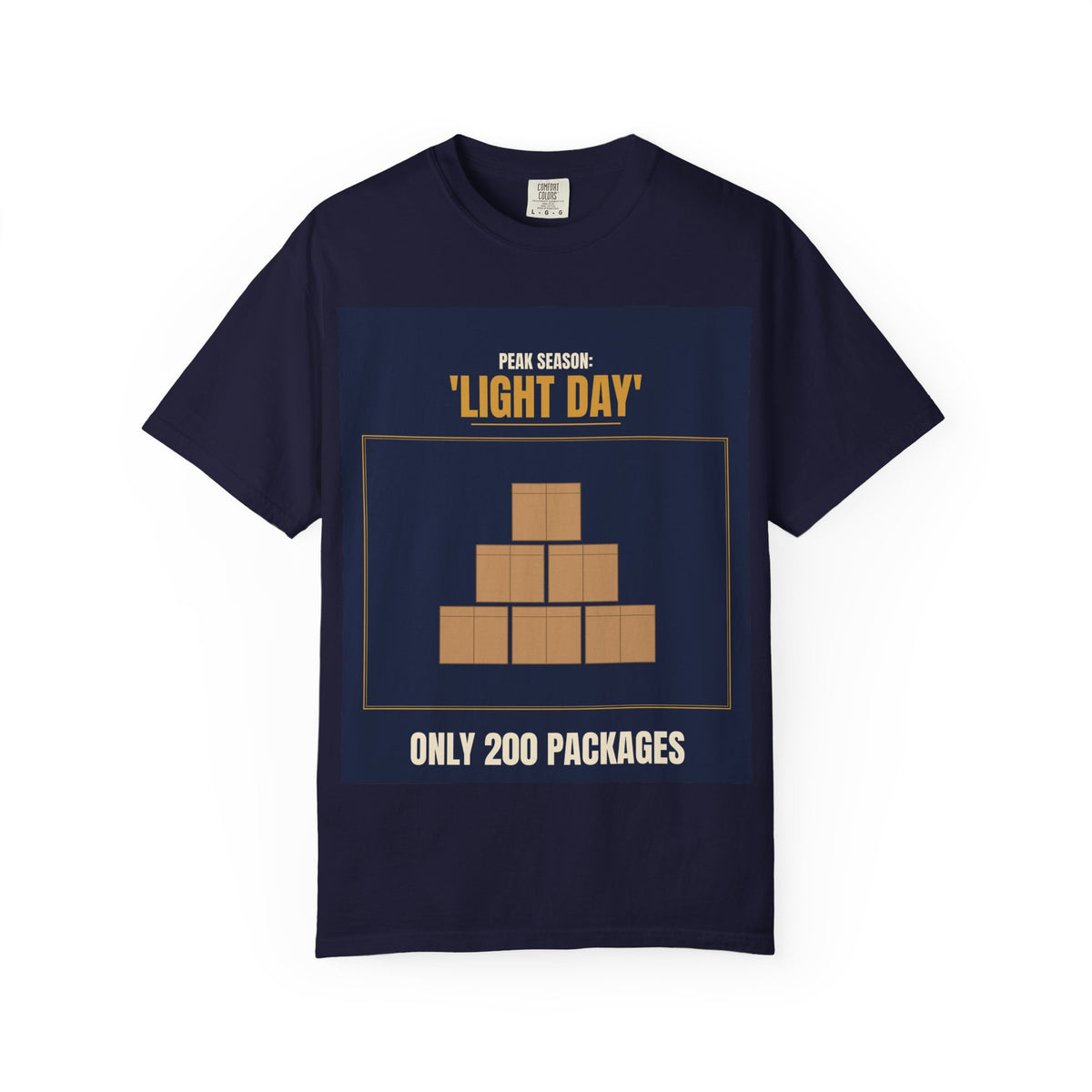 Mail Carrier T-Shirt - Light Day | Funny Mail Carrier Tee | Comfort Colors