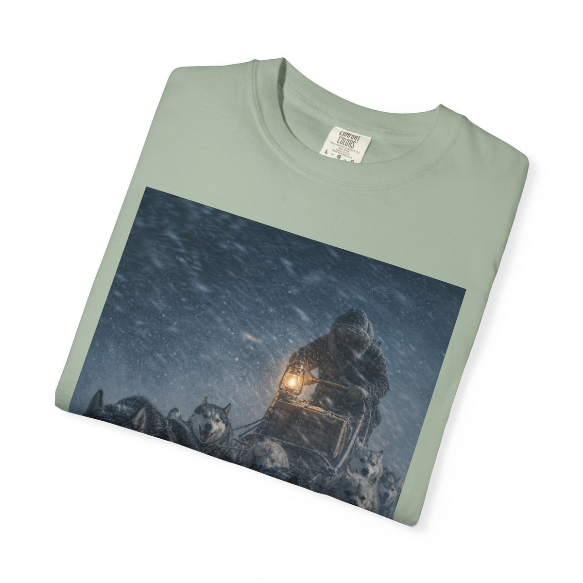 Great Race of Mercy 1925 — Vintage Sled Dog Shirt | Funny Mail Carrier Tee