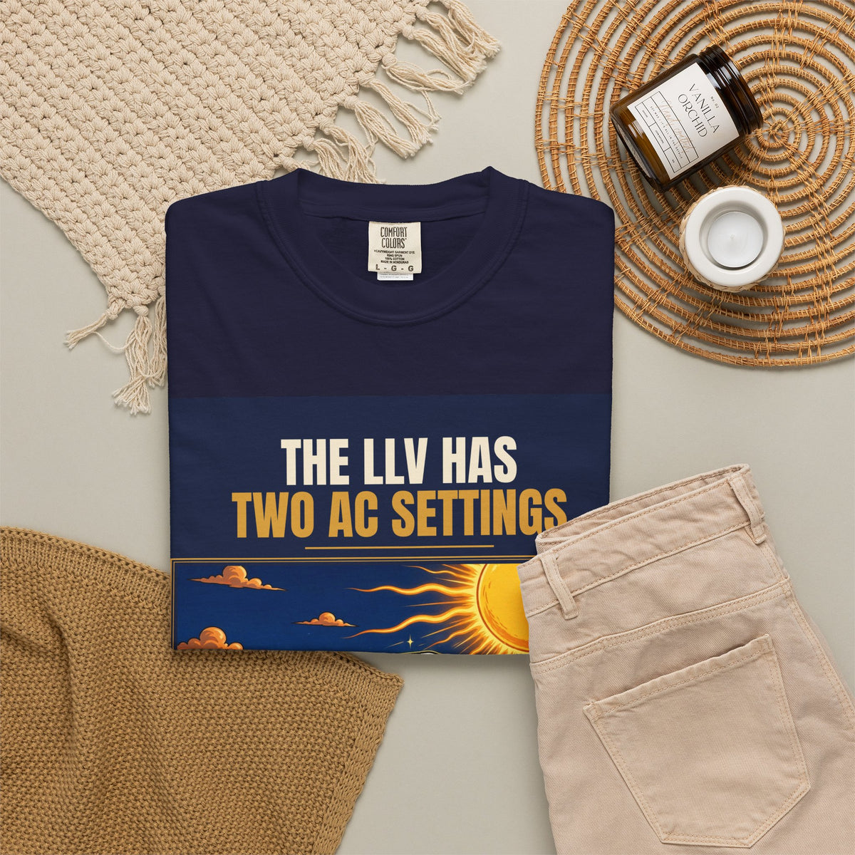 Mail Carrier T-Shirt - Two AC Settings | Funny Mail Carrier Tee | Comfort Colors