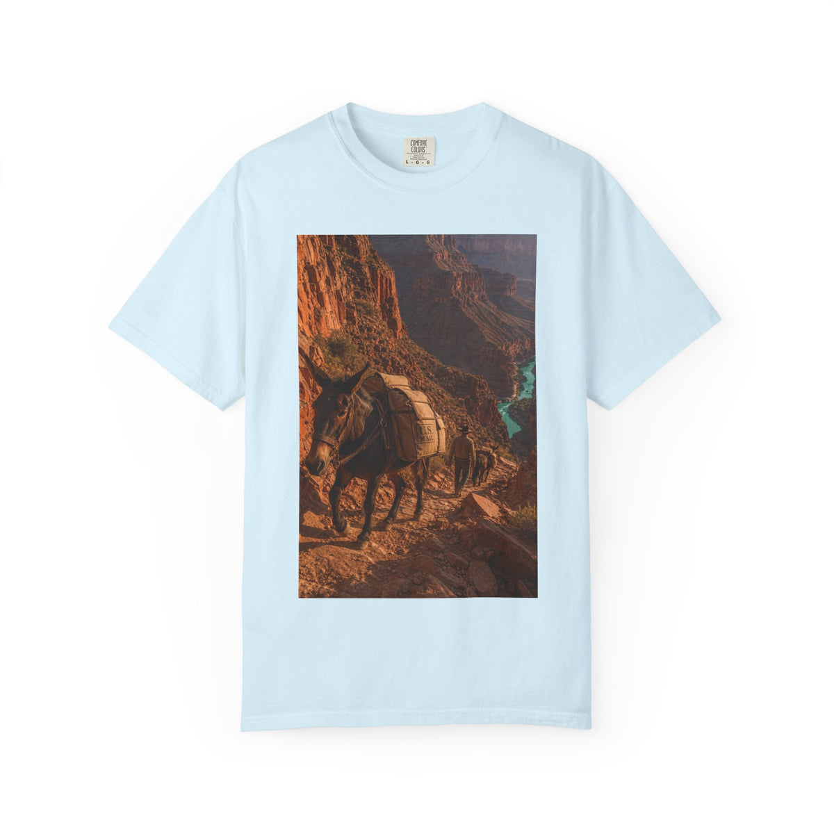 Mule Mail Supai — Vintage Grand Canyon Mail Shirt | Trivia Mail Carrier Tee