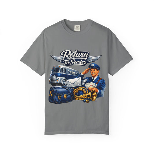 Mail Carrier T-Shirt - Return To Sender | Funny Mail Carrier Tee | Comfort Colors