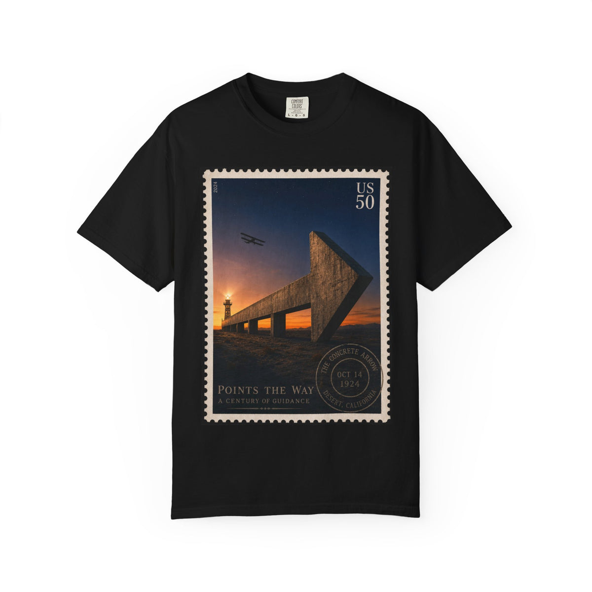 Airmail Arrows 1924 — Vintage Aviation Shirt | Funny Mail Carrier Tee