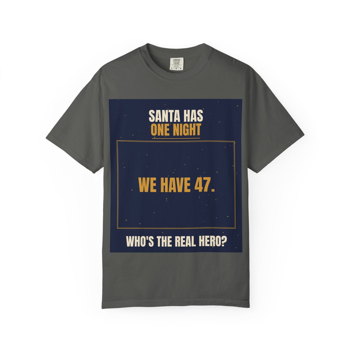 Mail Carrier T-Shirt - Santa Has One Night | Funny Mail Carrier Tee | Comfort Colors
