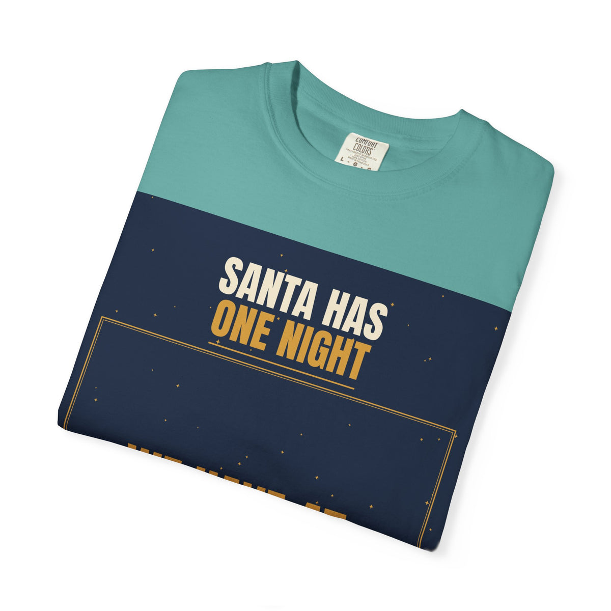 Mail Carrier T-Shirt - Santa Has One Night | Funny Mail Carrier Tee | Comfort Colors