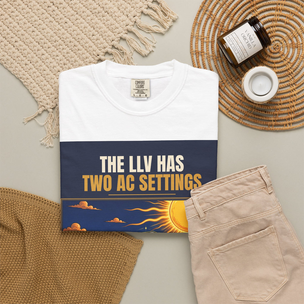 Mail Carrier T-Shirt - Two AC Settings | Funny Mail Carrier Tee | Comfort Colors