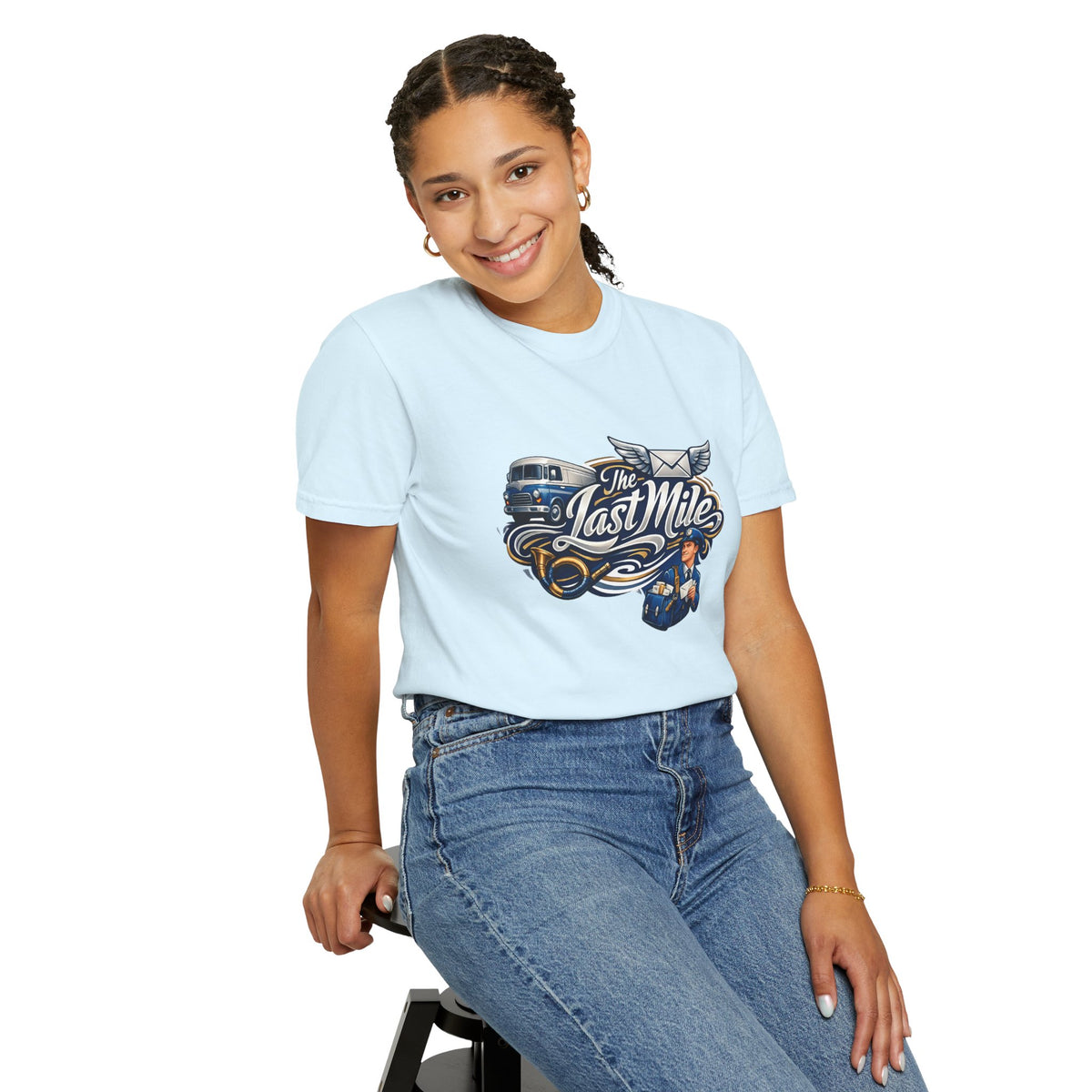 Mail Carrier T-Shirt - The Last Mile | Funny Mail Carrier Tee | Comfort Colors