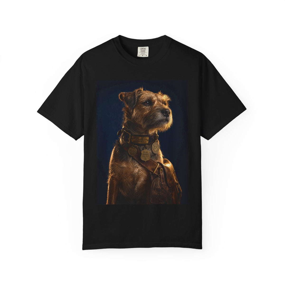 Owney the Mail Dog 1888 — Vintage Postal Dog Shirt | Funny Mail Carrier Tee