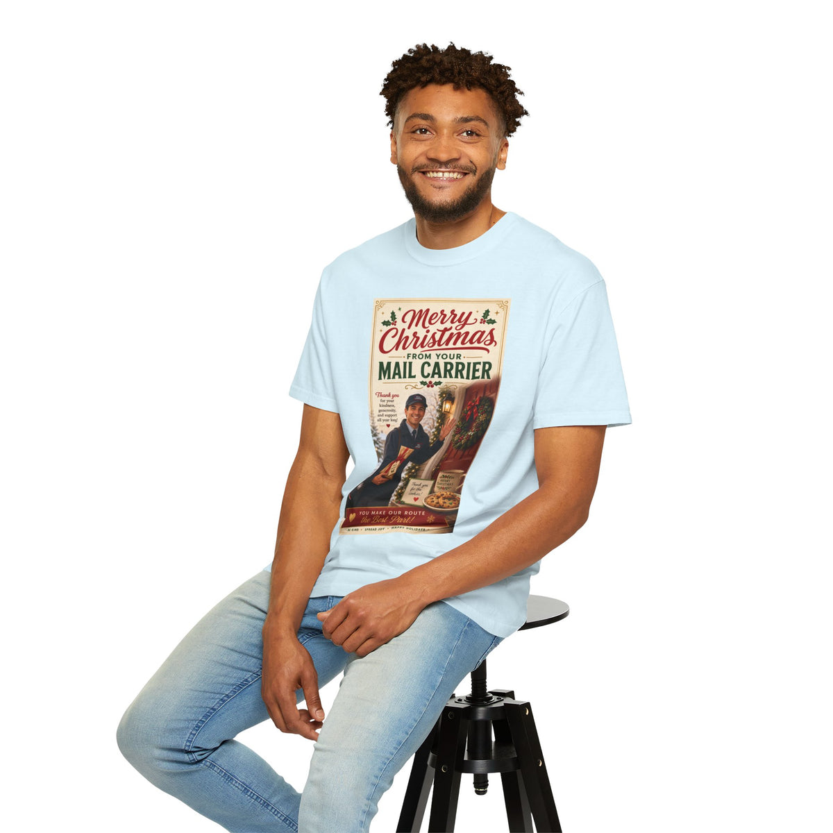 Merry Christmas From Your Mail Carrier — Thank You Gift Shirt