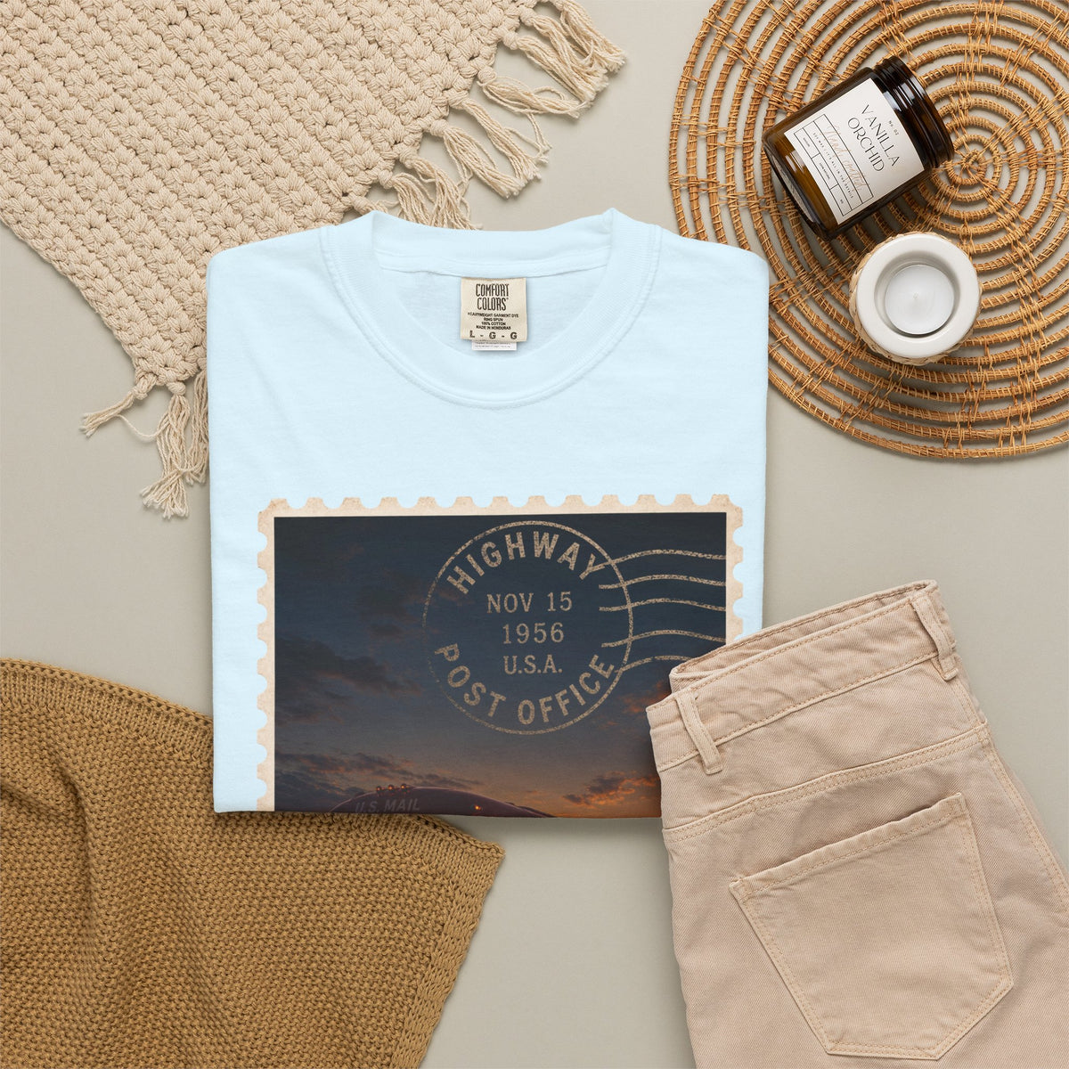 Highway Post Office 1941 — Vintage Mail Bus Shirt | Trivia Mail Carrier Tee