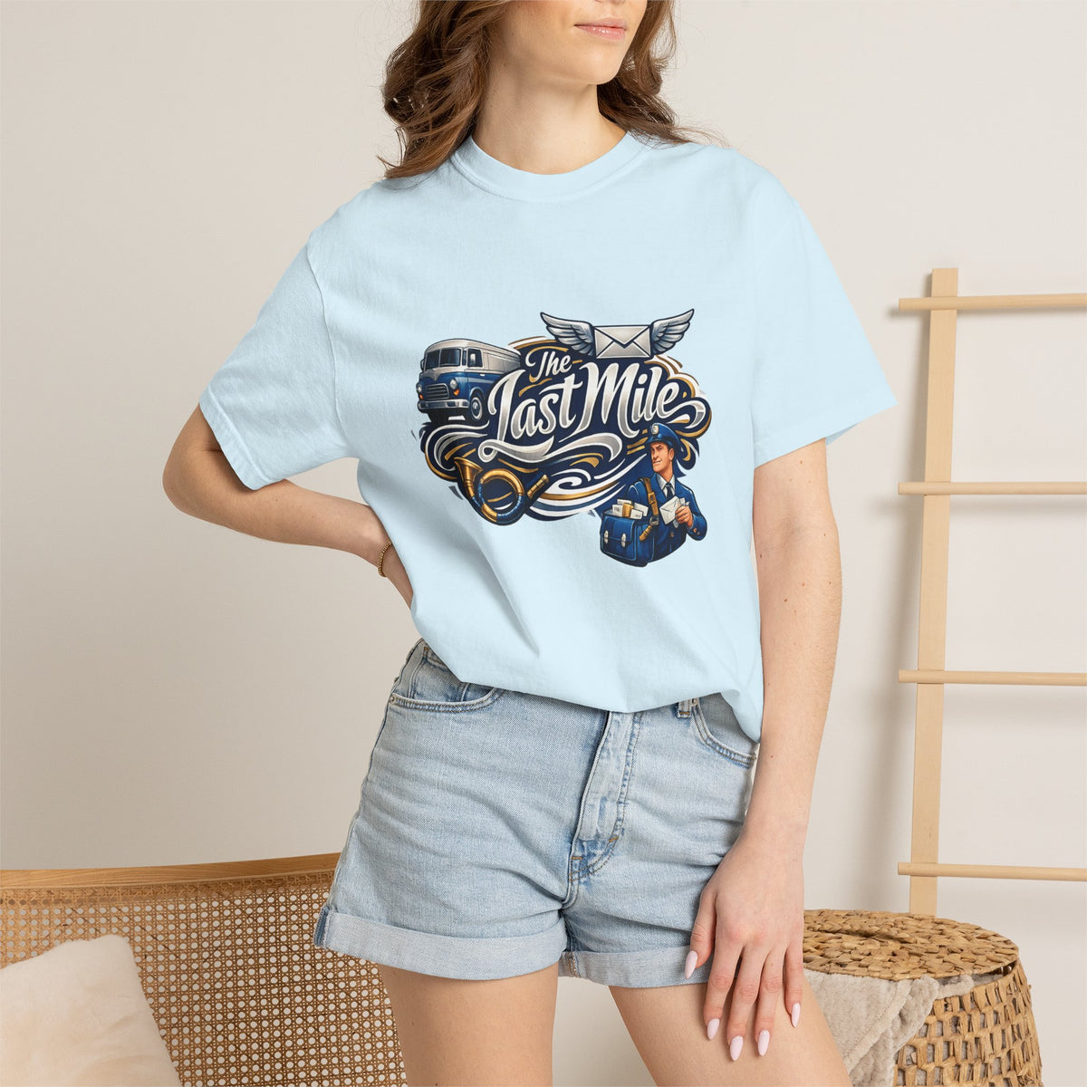 Mail Carrier T-Shirt - The Last Mile | Funny Mail Carrier Tee | Comfort Colors