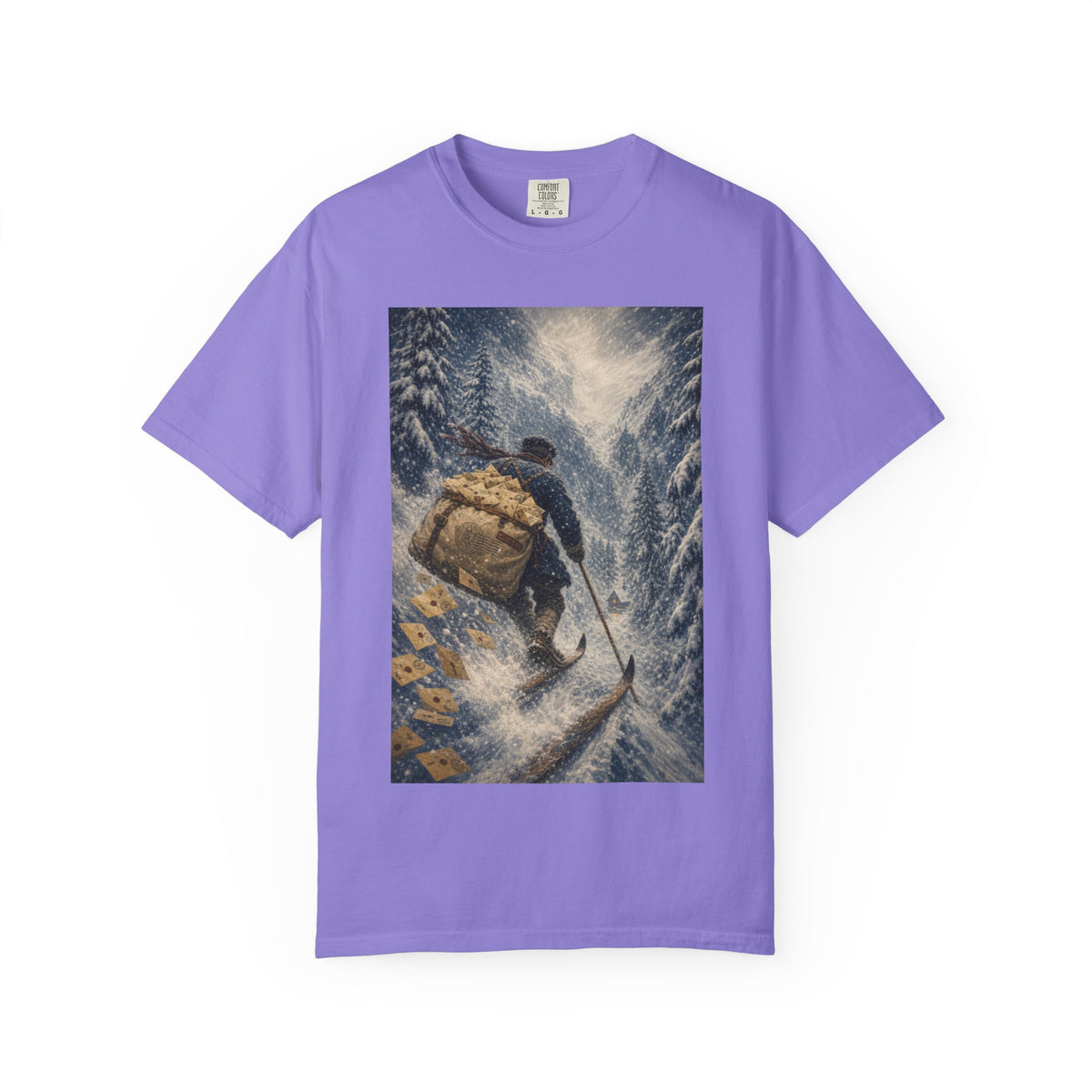 Snowshoe Thompson 1856 — Vintage Ski Mailman Shirt | Funny Mail Carrier Tee