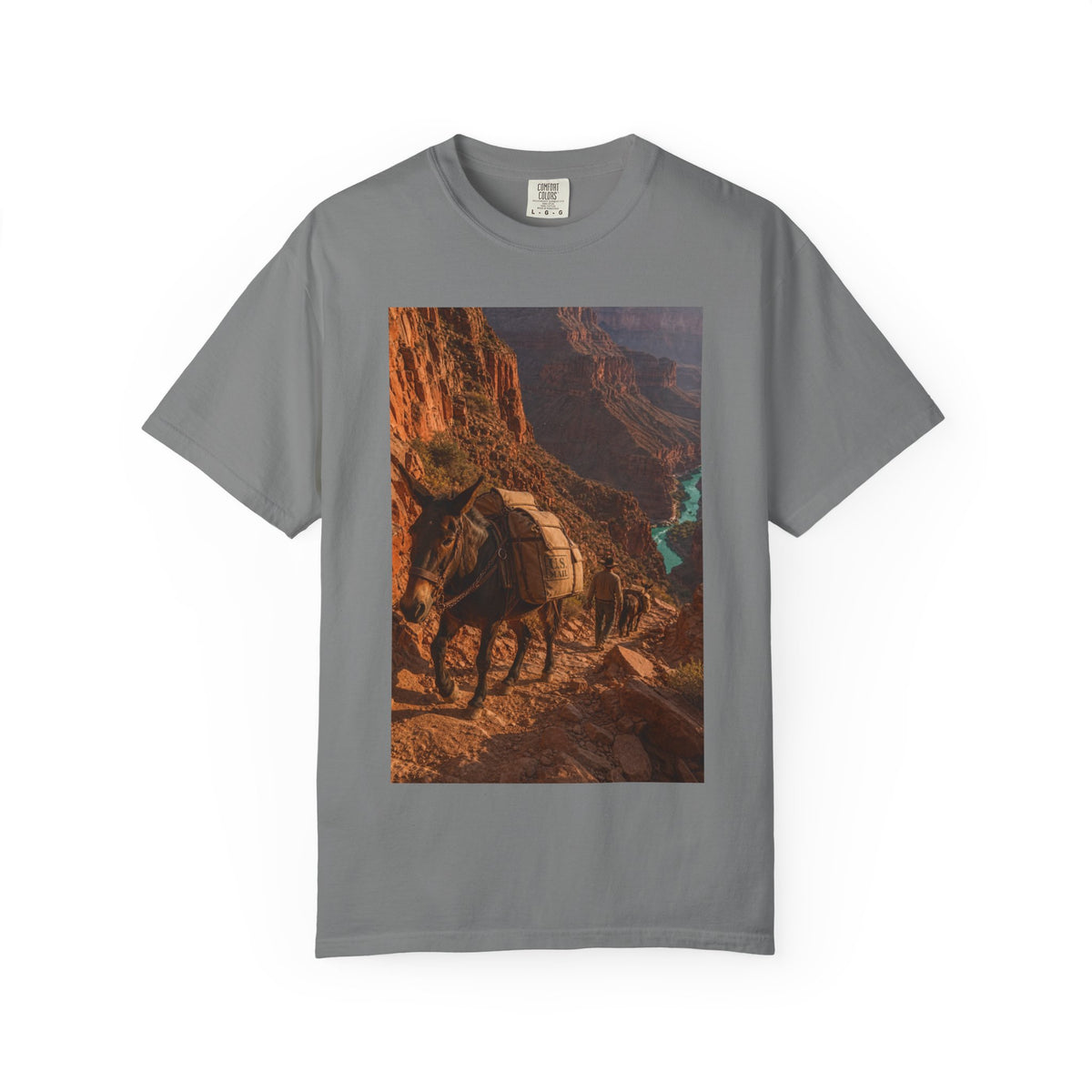 Mule Mail Supai — Vintage Grand Canyon Mail Shirt | Trivia Mail Carrier Tee
