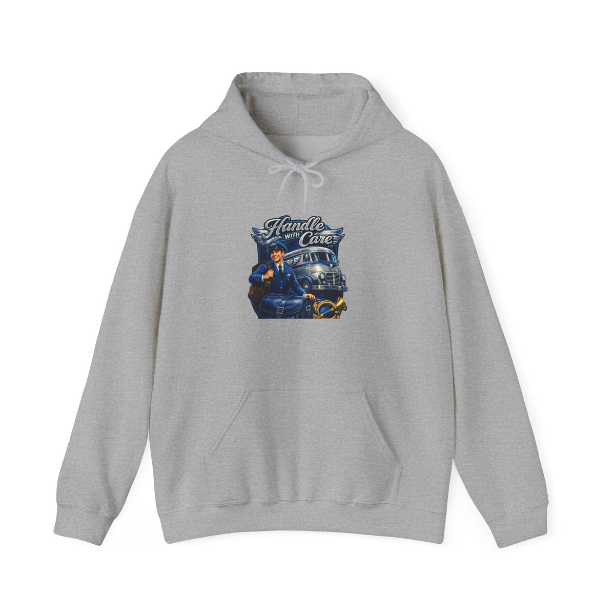 Mail Carrier Hoodie - Handle With Care | Funny Mail Carrier Hoodie | Gildan