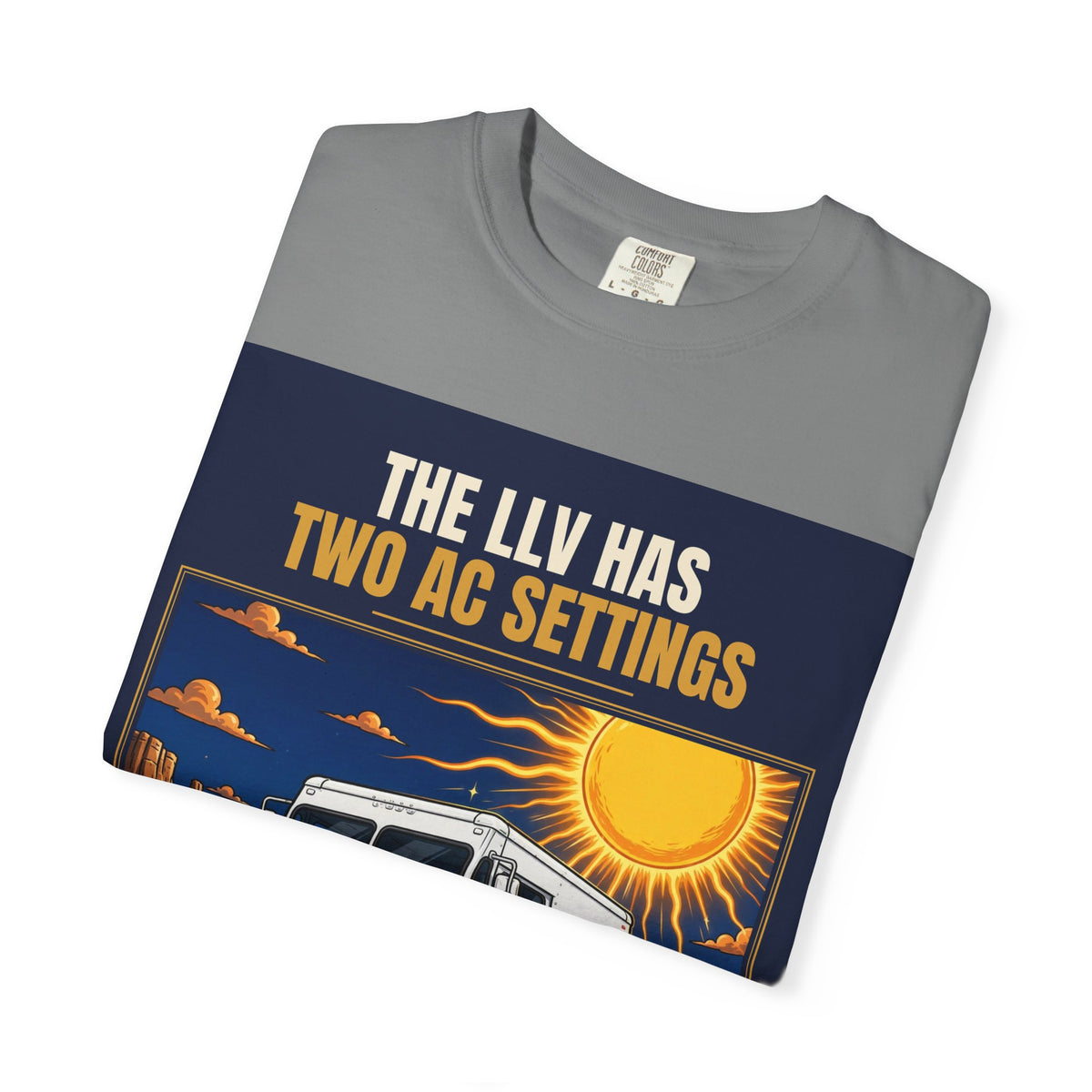 Mail Carrier T-Shirt - Two AC Settings | Funny Mail Carrier Tee | Comfort Colors