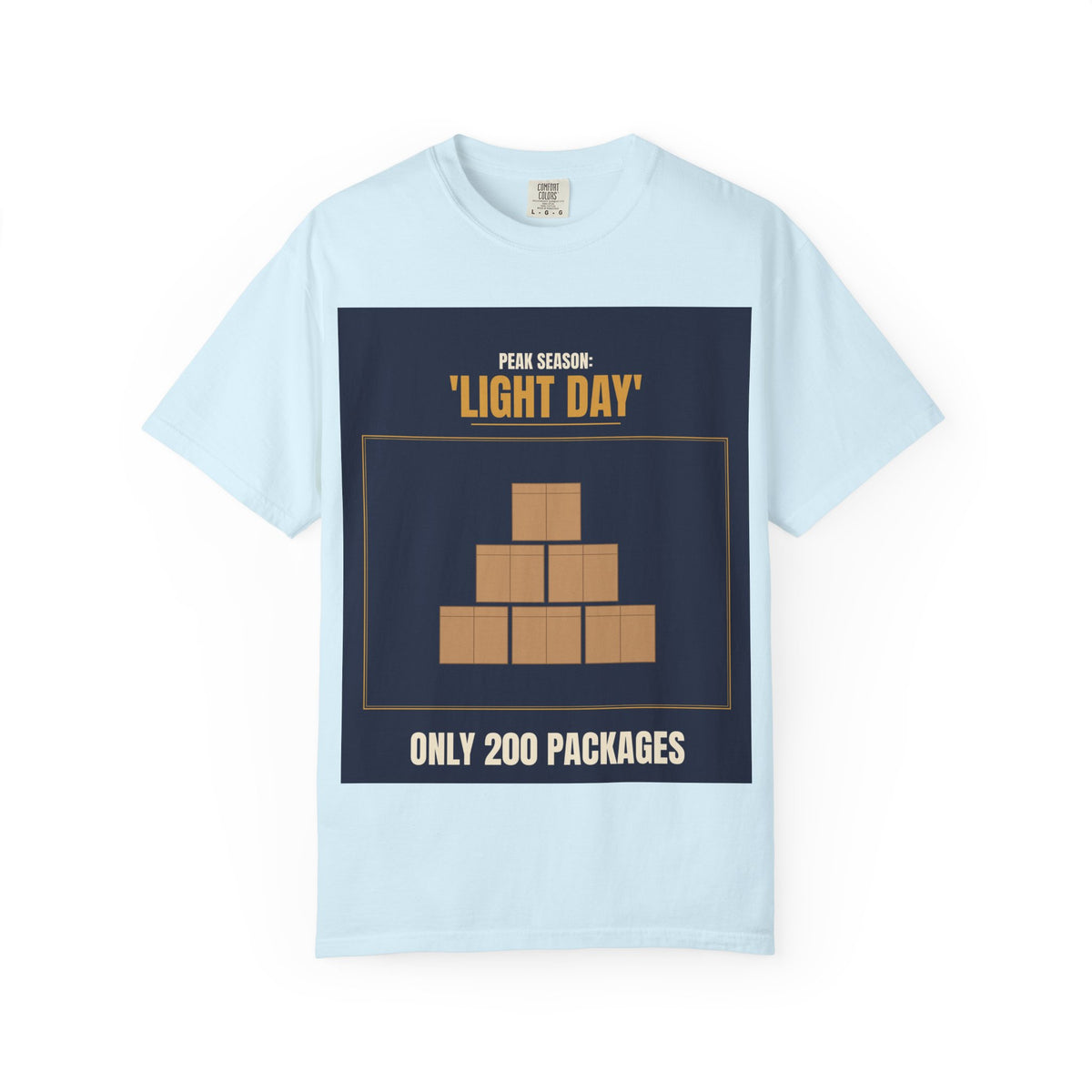 Mail Carrier T-Shirt - Light Day | Funny Mail Carrier Tee | Comfort Colors