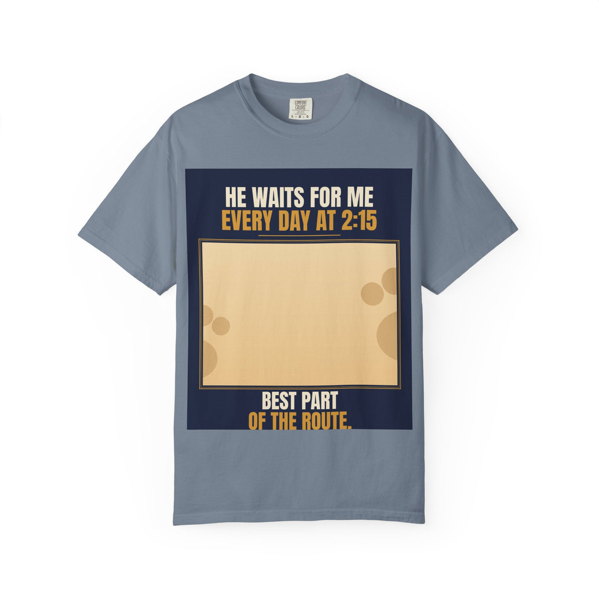 Mail Carrier T-Shirt - Best Part of the Route | Funny Mail Carrier Tee | Comfort Colors