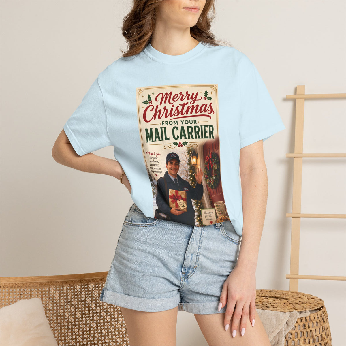 Merry Christmas From Your Mail Carrier — Thank You Gift Shirt