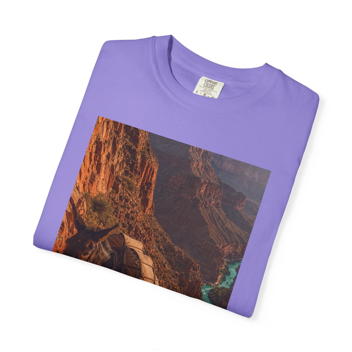 Mule Mail Supai — Vintage Grand Canyon Mail Shirt | Trivia Mail Carrier Tee