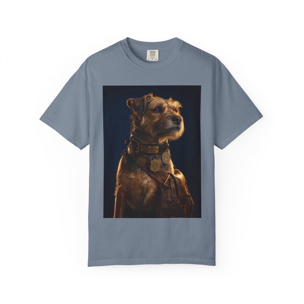 Owney the Mail Dog 1888 — Vintage Postal Dog Shirt | Funny Mail Carrier Tee