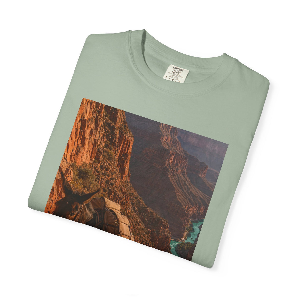 Mule Mail Supai — Vintage Grand Canyon Mail Shirt | Trivia Mail Carrier Tee