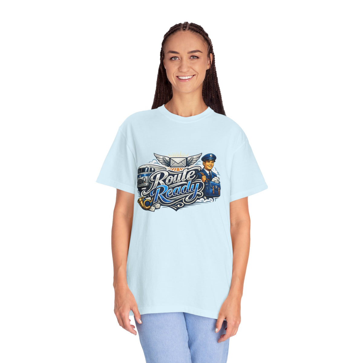 Mail Carrier T-Shirt - Route Ready | Funny Mail Carrier Tee | Comfort Colors