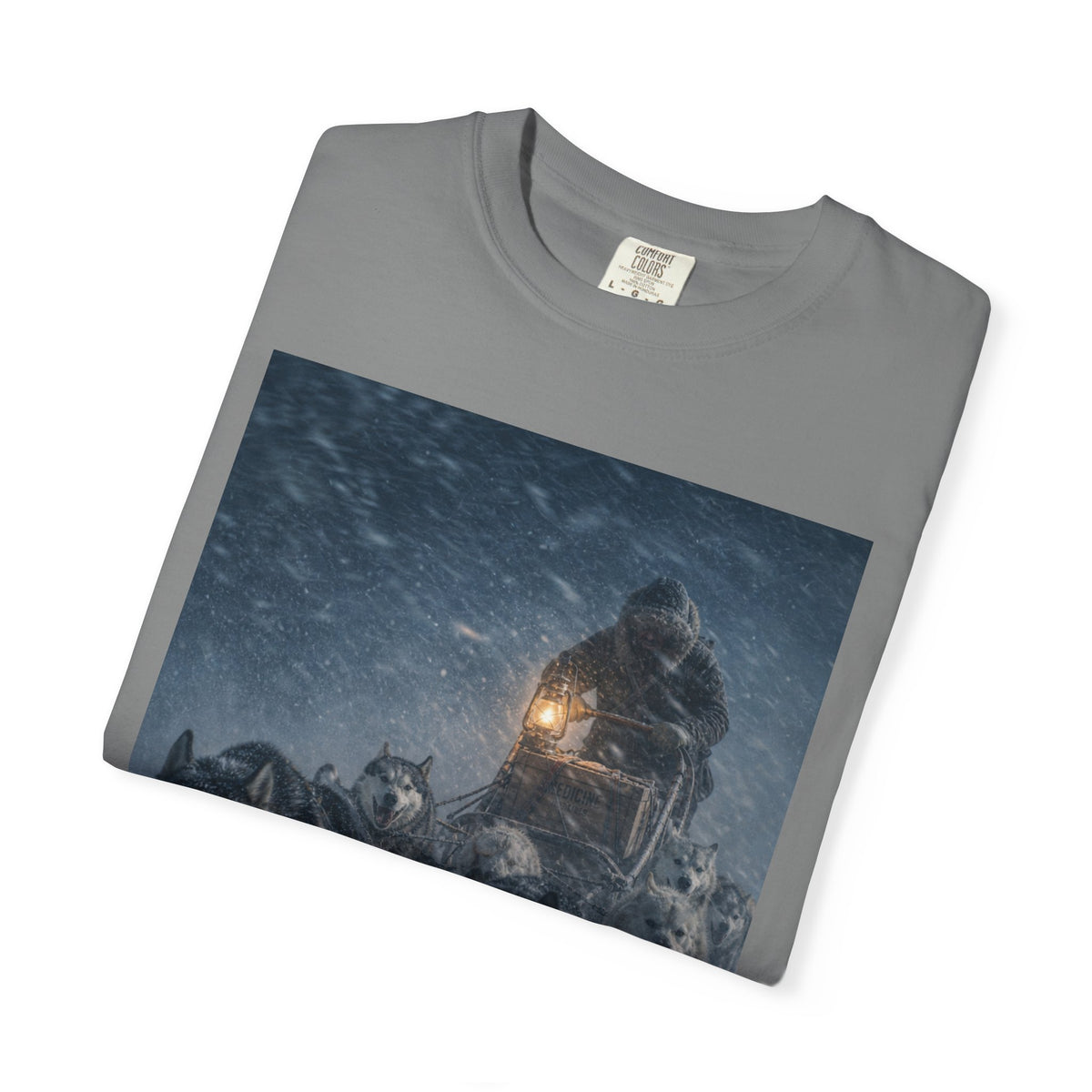 Great Race of Mercy 1925 — Vintage Sled Dog Shirt | Funny Mail Carrier Tee
