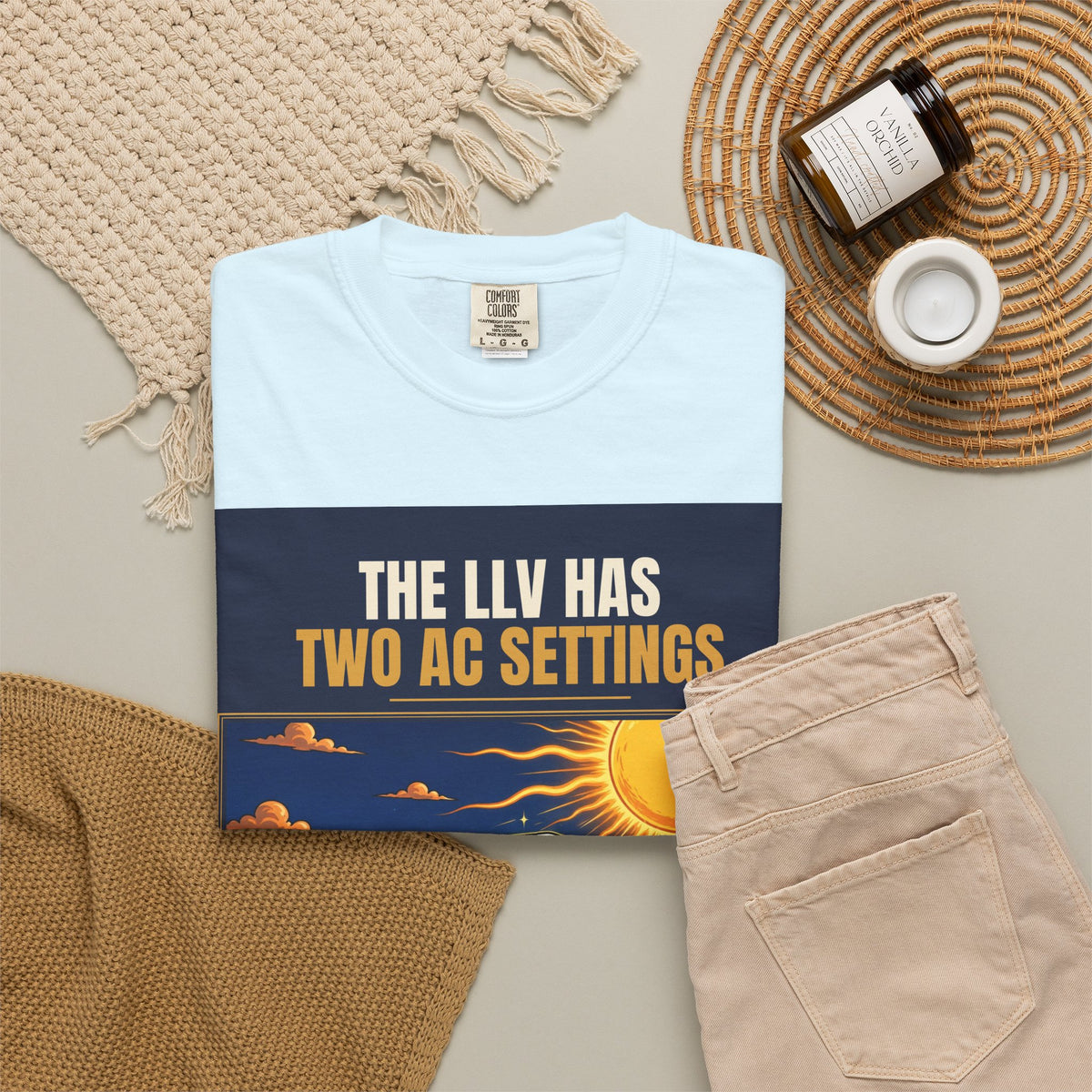 Mail Carrier T-Shirt - Two AC Settings | Funny Mail Carrier Tee | Comfort Colors