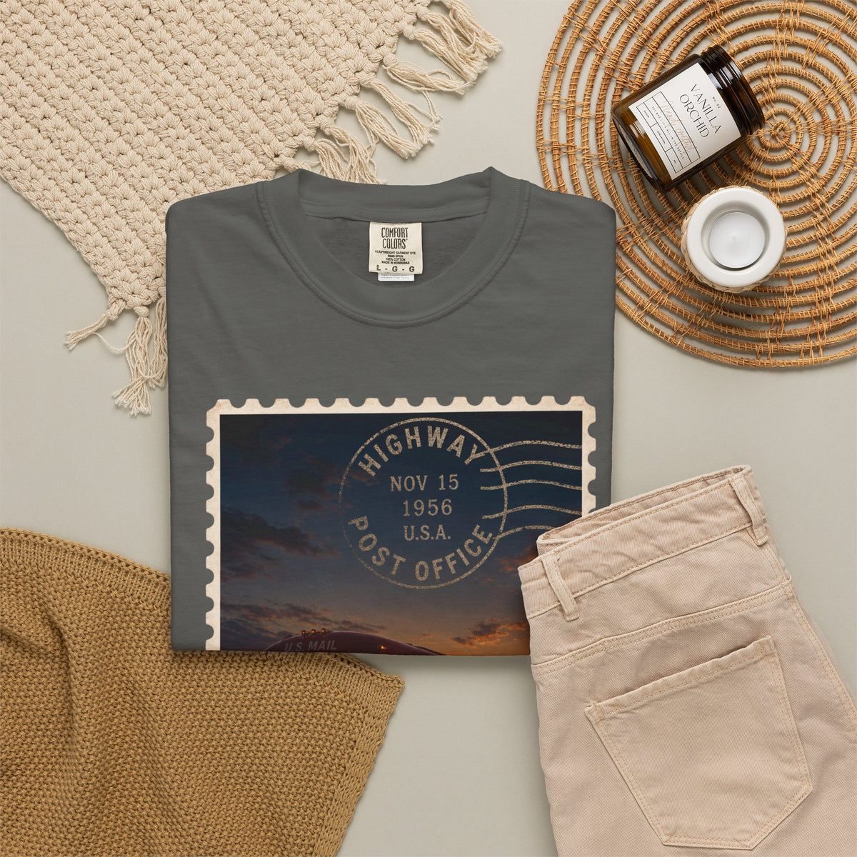 Highway Post Office 1941 — Vintage Mail Bus Shirt | Trivia Mail Carrier Tee