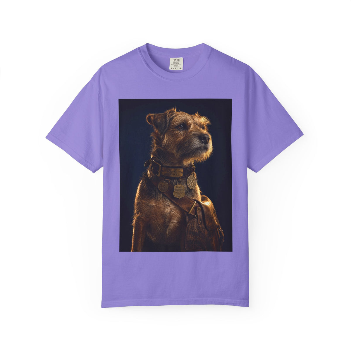 Owney the Mail Dog 1888 — Vintage Postal Dog Shirt | Funny Mail Carrier Tee