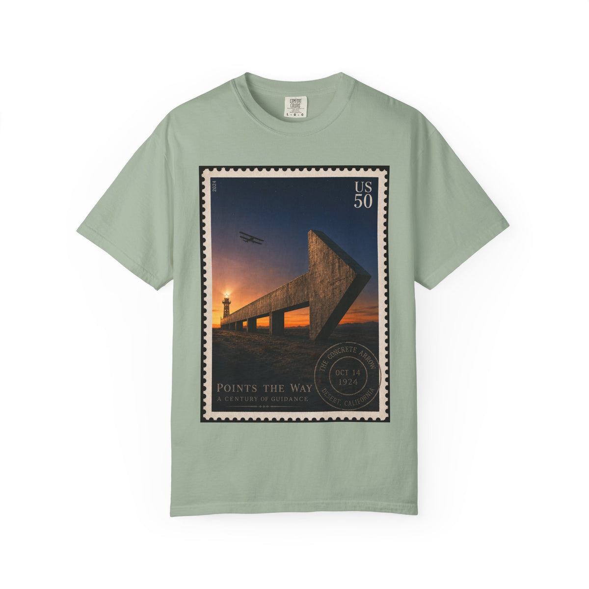 Airmail Arrows 1924 — Vintage Aviation Shirt | Funny Mail Carrier Tee