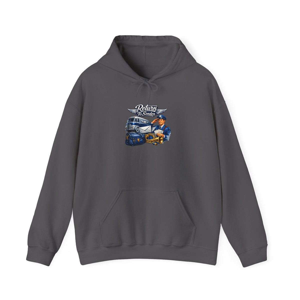 Mail Carrier Hoodie - Return to Sender | Funny Mail Carrier Hoodie | Gildan