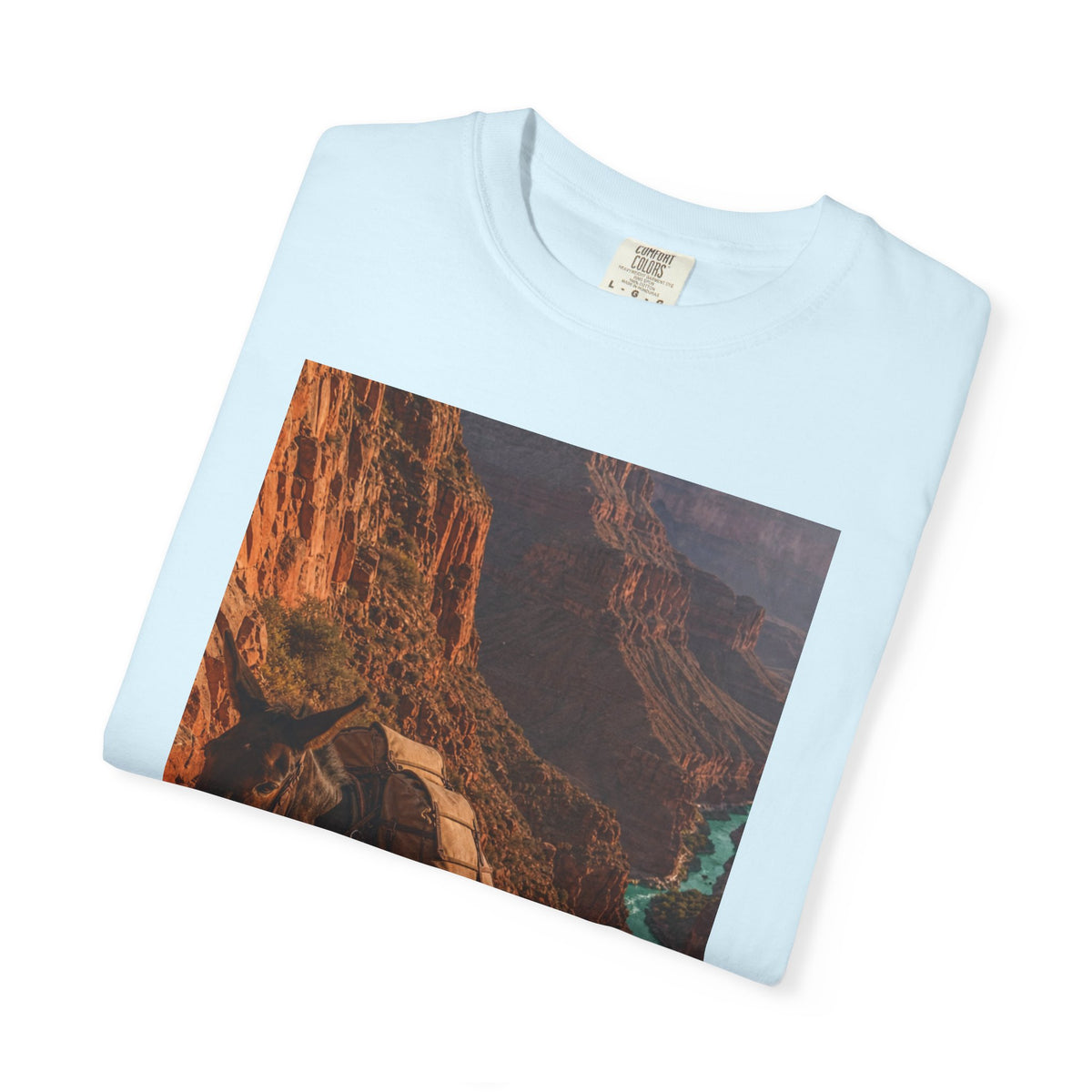 Mule Mail Supai — Vintage Grand Canyon Mail Shirt | Trivia Mail Carrier Tee