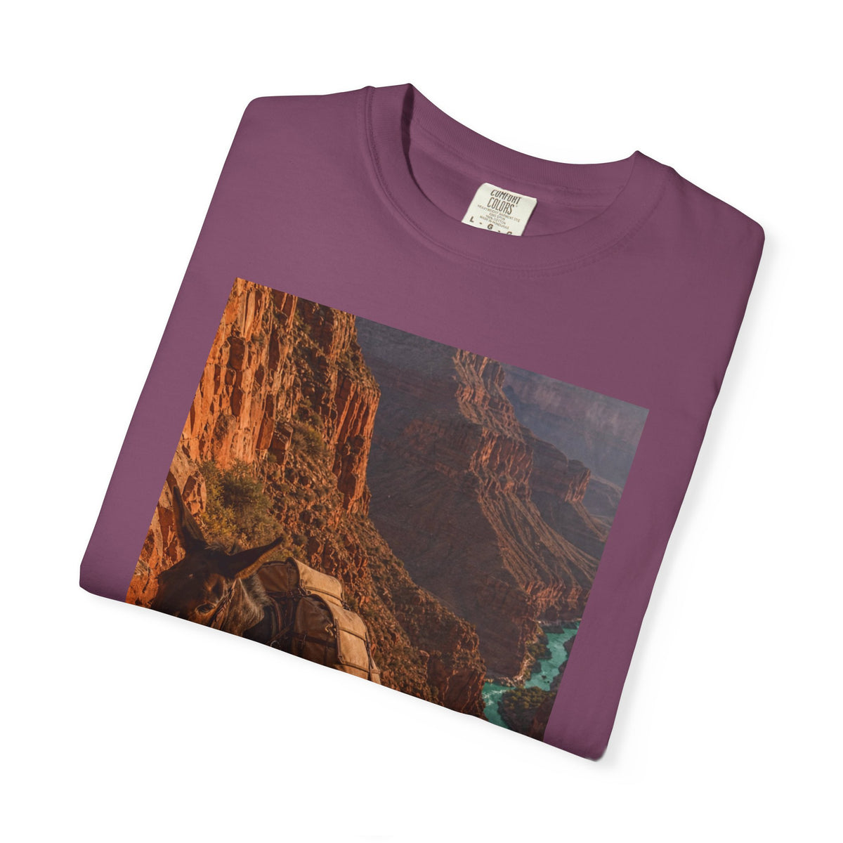 Mule Mail Supai — Vintage Grand Canyon Mail Shirt | Trivia Mail Carrier Tee