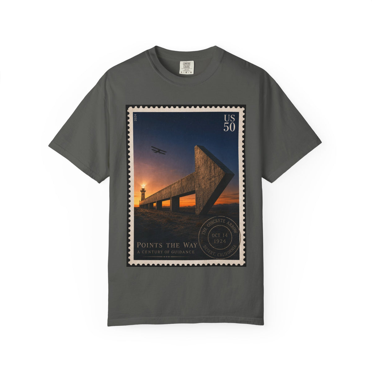 Airmail Arrows 1924 — Vintage Aviation Shirt | Funny Mail Carrier Tee