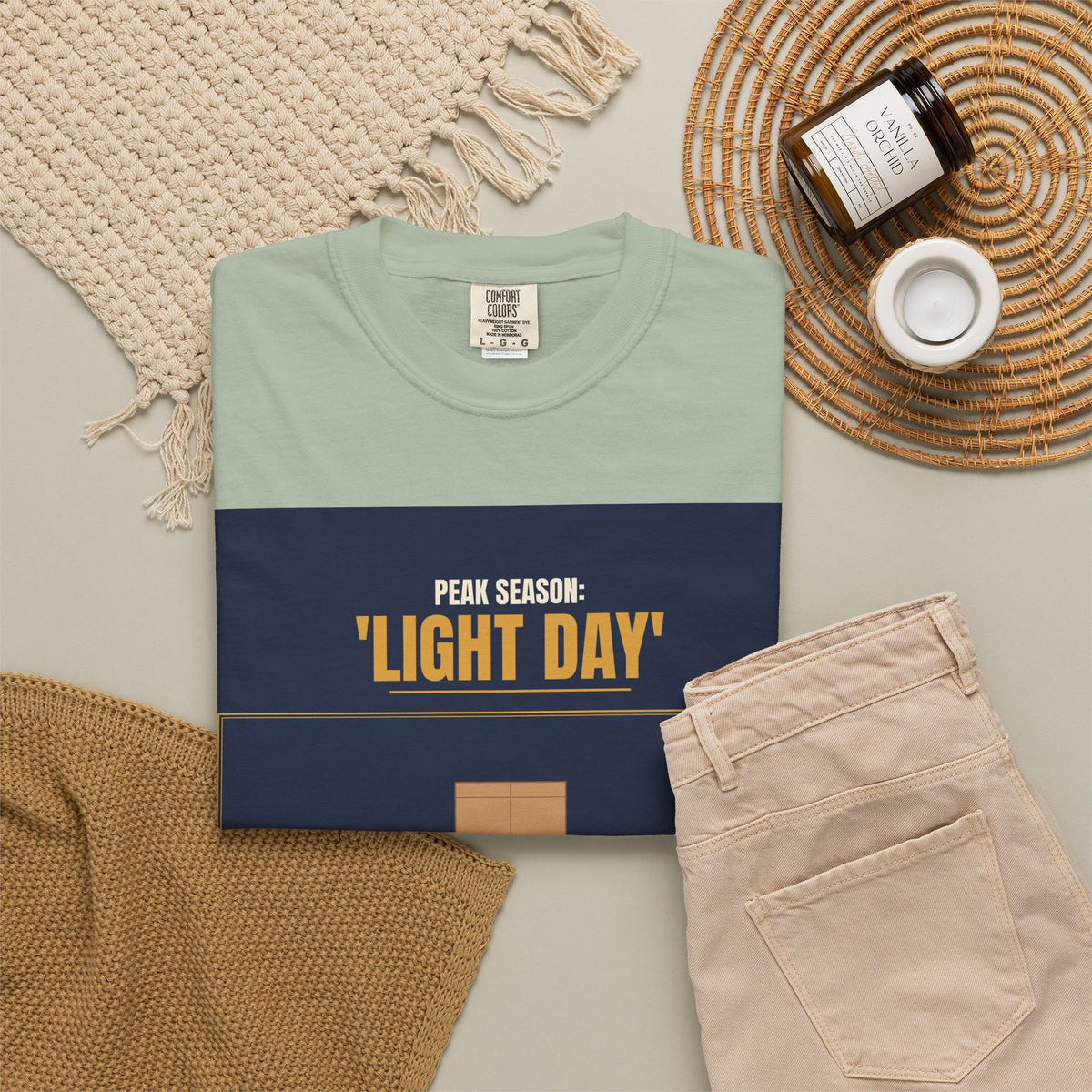 Mail Carrier T-Shirt - Light Day | Funny Mail Carrier Tee | Comfort Colors