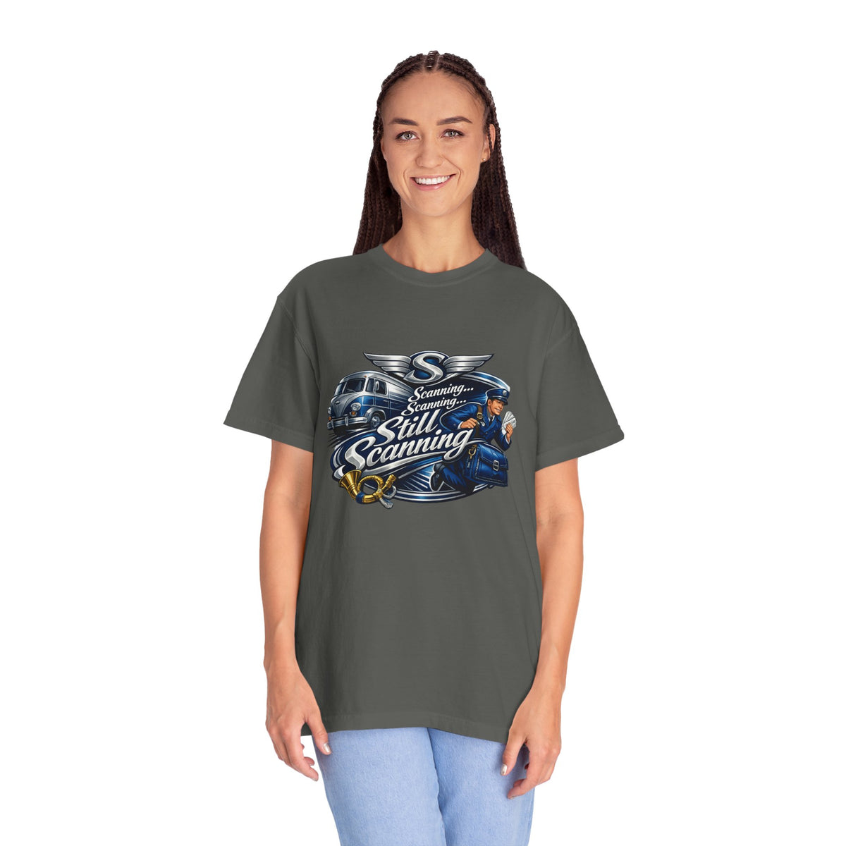 Mail Carrier T-Shirt - Still Scanning | Funny Mail Carrier Tee | Comfort Colors | Comfort Colors® 1717